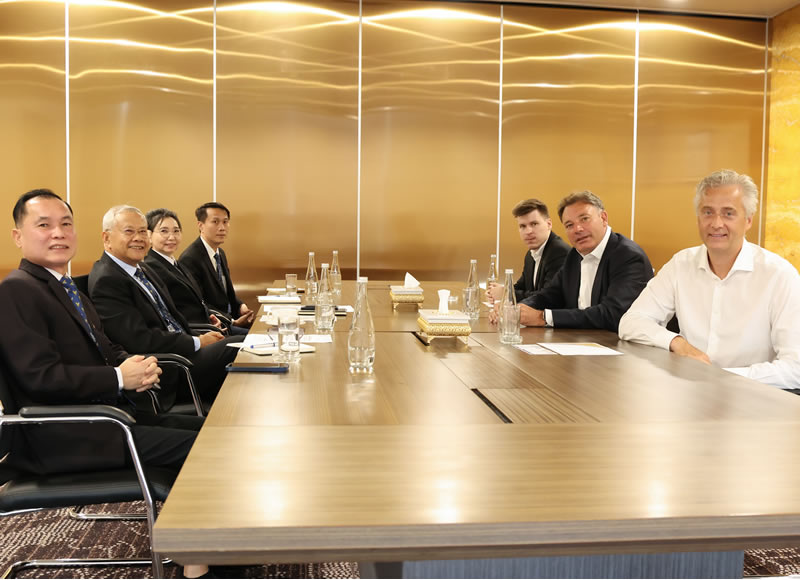 The official visit of Mr. Maarten Terlouw, President and Co-Chief Investment Officer of the American company Argentem Creek