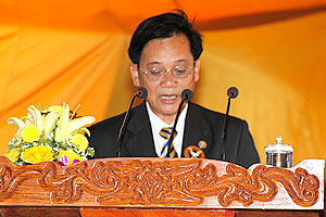 Mr. KOY Davun, Vice President and Branch Manager of Kampong Thom Branch